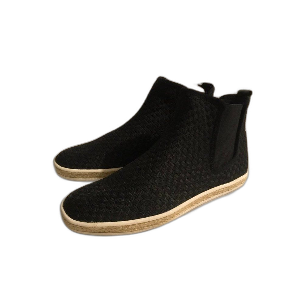 Aerosoles Women's Fun Fair‎ Fashion Sneakers slip on - Black Fabric size 8